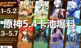 原神官服爆料最新消息,新角色、新地图及重大更新内容抢先看